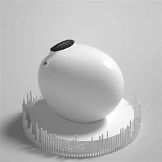 Toaletă inteligentă cu ou alb