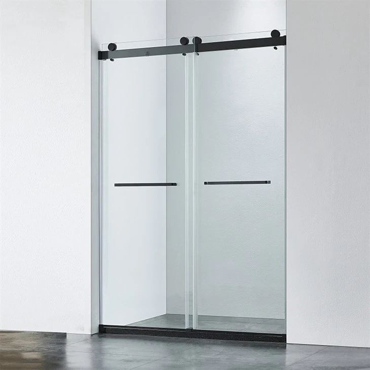 frameless sliding door